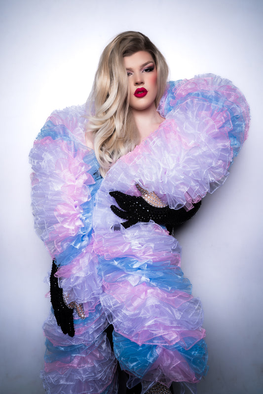 Transgender Organza Boa