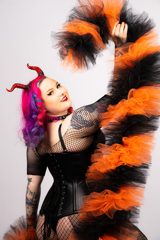 Halloween Tulle Boa